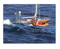 Bernt L&uuml;chtenborg in Seenot