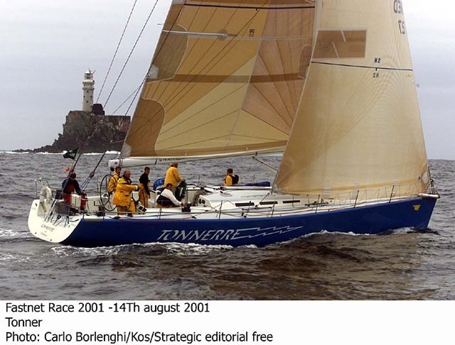 Fastnet 2001: Tonnerr am Rock