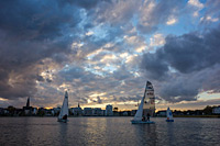 Abendwolken am Phoenixsee
