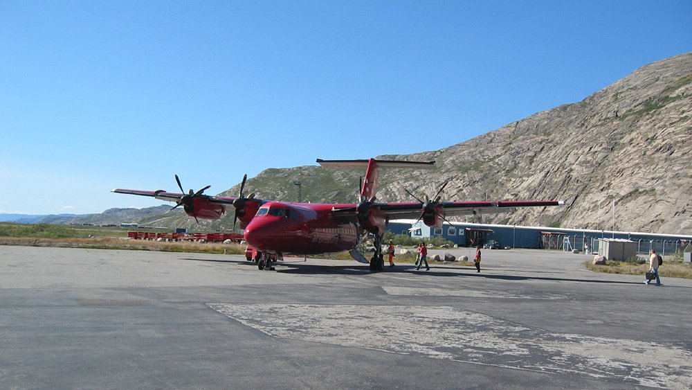 Reger Flugverkehr in Gr&ouml;nland