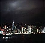Skyline bei Nacht