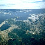 Luftbild von Rio - &uuml;ber Niteroi