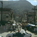 eine der vielen Favelas