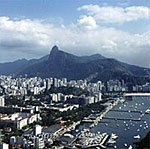 Blick auf Botafogo und Corcovado