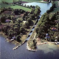 Treppenschleuse Berg