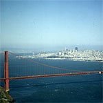 Blick auf Downtown SF
