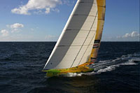 Bonduelle mit Jean le Cam Zweiter Vendee Globe 2004/2005