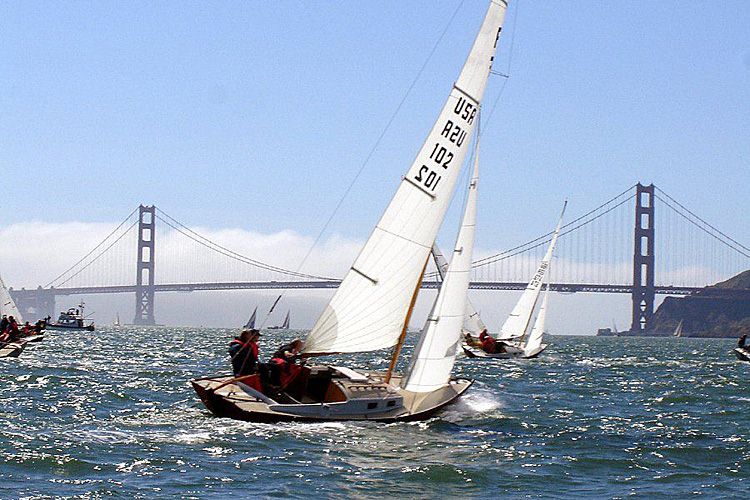Internationale Folkebootregatta in San Francisco