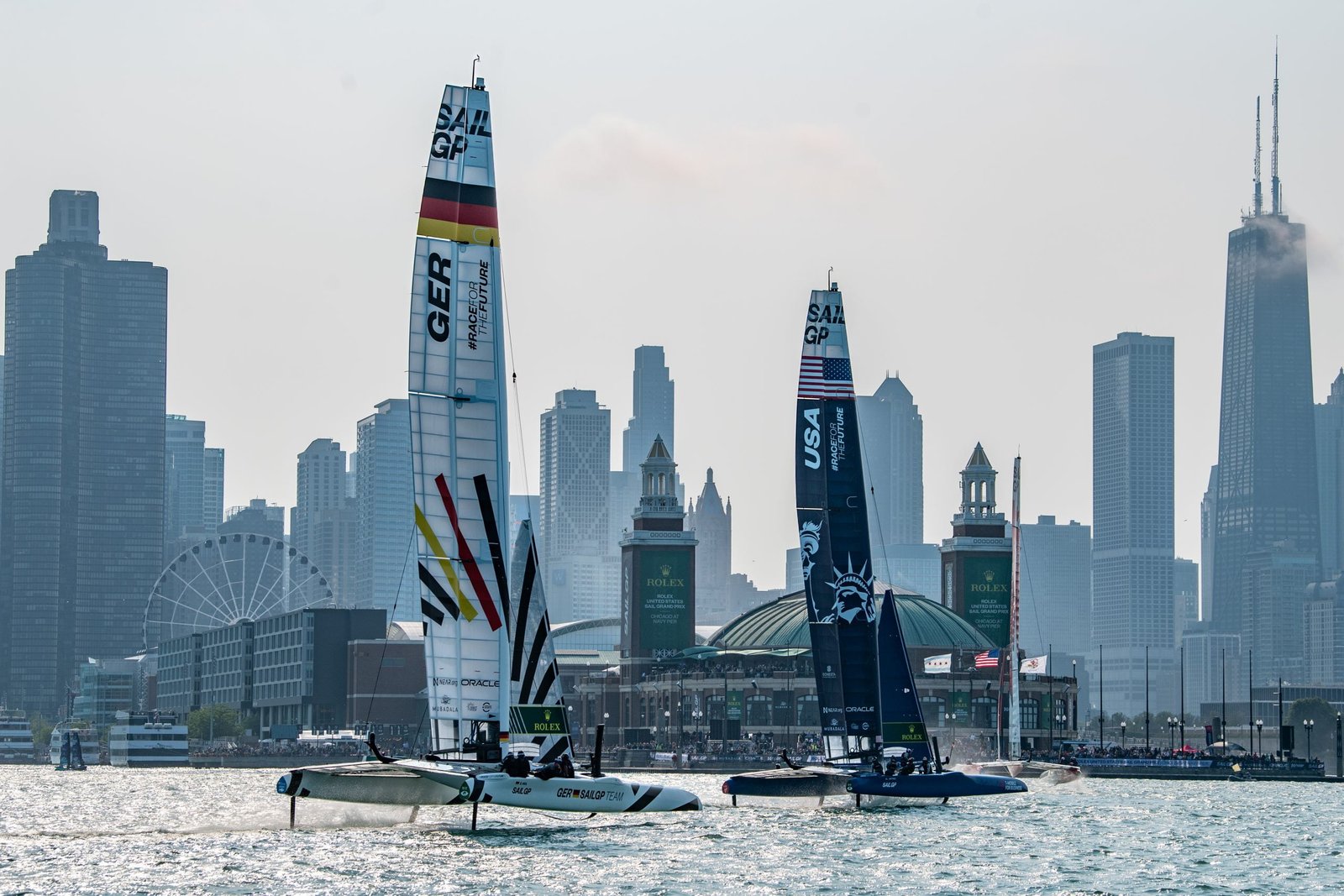 Video SailGP Chicago 1.Tag