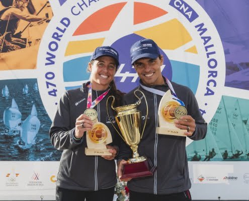 Xammar & Brugman sind Weltmeister 470 Mallorca 2024