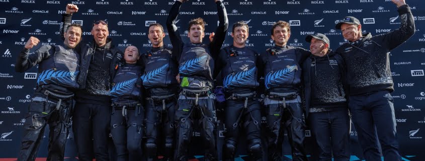 SailGP ITM New Zealand Christchurch, Peter Burling haben die heimischen Fans mit dem ultimativen Sieg begeistert und damit die Saisonführung von Australien übernommen