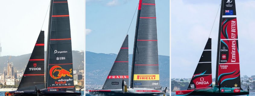 37th America`s Cup : Aufschlussreiche Enthüllungen – der neue AC75 sind auf dem Wasser