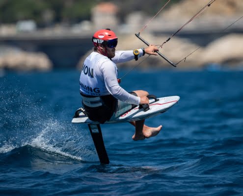 Paris 2024 Olympic Sailing Test Event, Marseille, France.