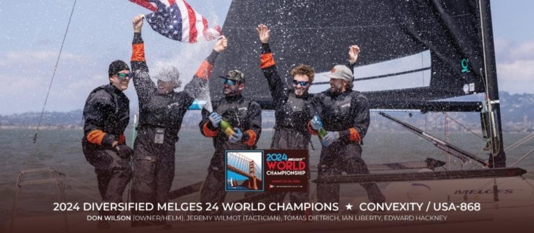 Convexity USA868 Melges 24 World Champion 2024